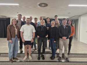 Ein Gruppenbild des Ortsvereins-Vorstands
